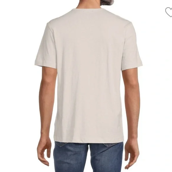 Theory Men’s Precise Pima Cotton Tee in Vapor Grey size S - Picture 2 of 12